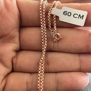 Chain Sterling Silver S925 and Rose Gold Plated